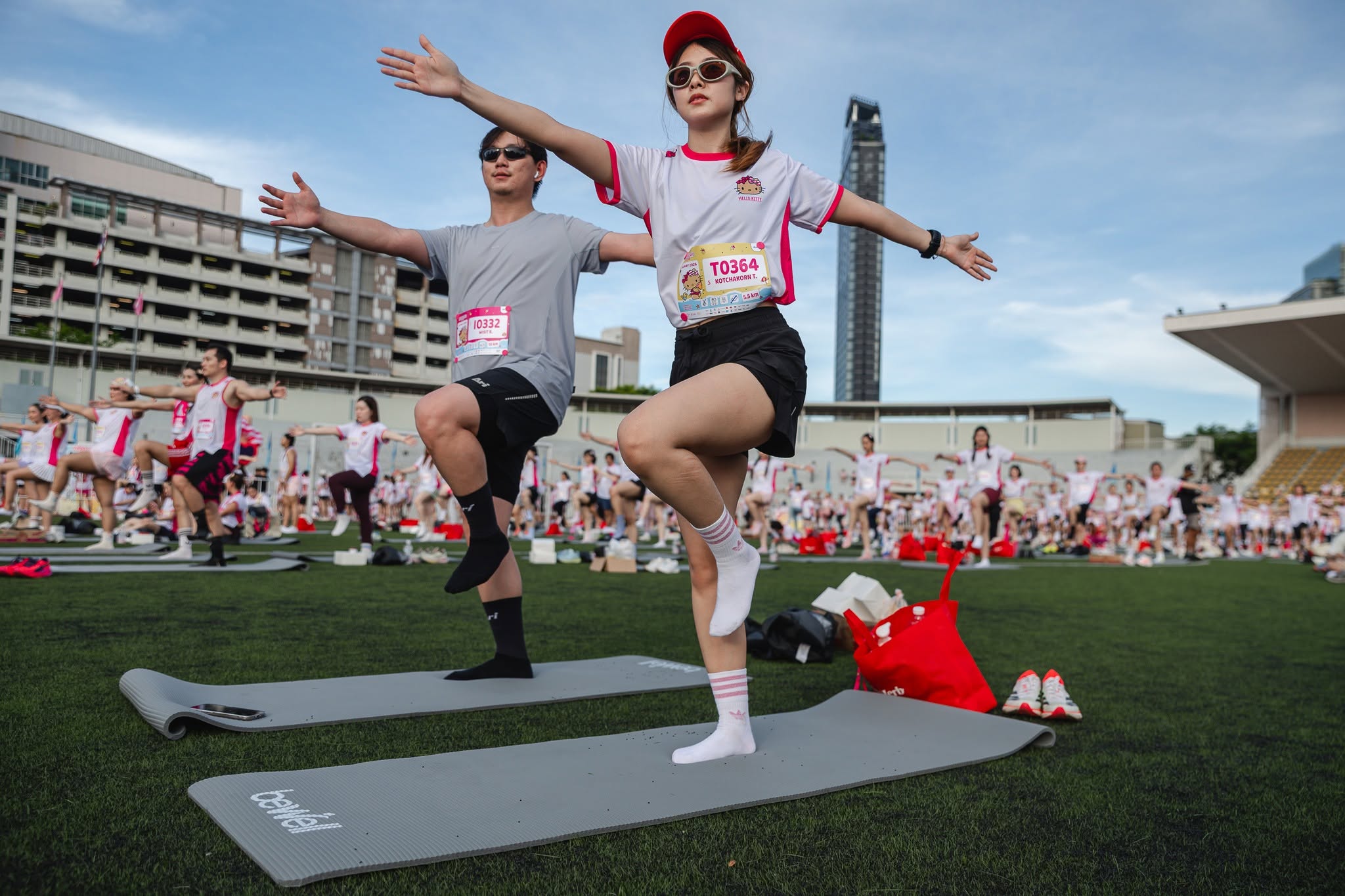 Hello Kitty Summer Days Pilates & Run — จุฬาลงกรณ์มหาวิทยาลัย